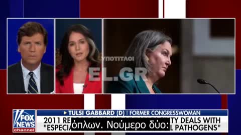 H Tulsi Gabbard για τα μυστικά βιοεργαστήρια στην Ουκρανία