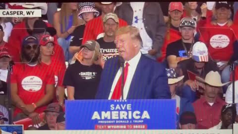 Great moments from Trump Rally in Casper, WY