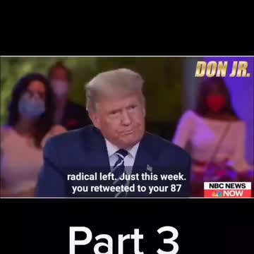 Donald Trump exposing government corruption