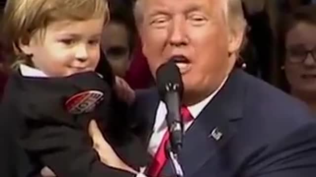 Donald Trump Sigma GRINDSET | Trump askes Kid & Kid Loves Trump