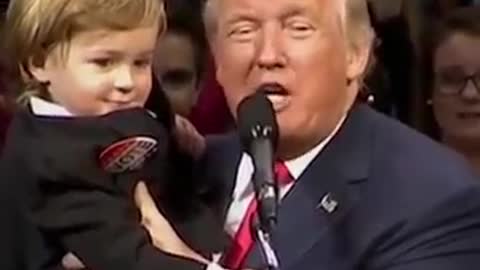 Donald Trump Sigma GRINDSET | Trump askes Kid & Kid Loves Trump