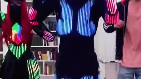 Full lightning dress dance video #lightning dress cute