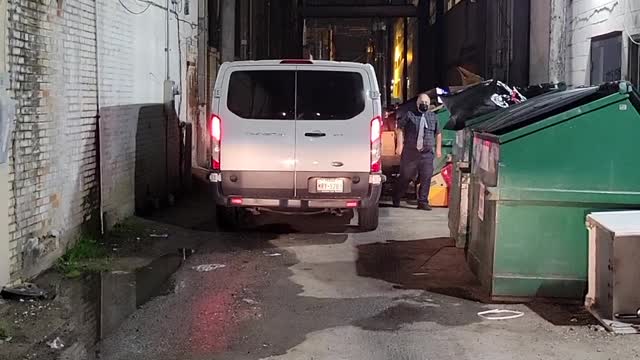 Illegals unloaded at Catholic Charities of the Rio Grande Valley