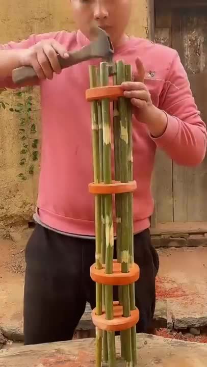 Bamboo Minigun!!
