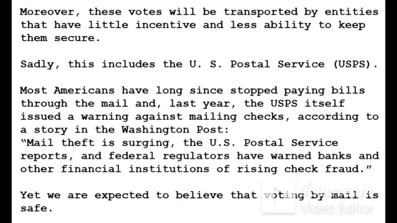 24-0317 - Will the 2024 Election Get Lost in the Mail?