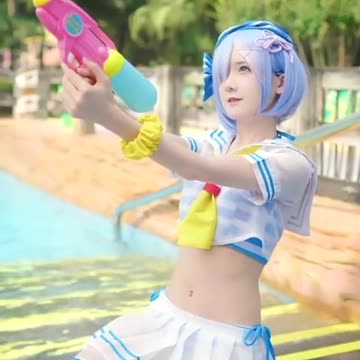 my birthday🍻#reethrow #cosplay #rem #throwfamily