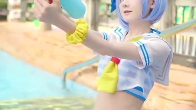my birthday🍻#reethrow #cosplay #rem #throwfamily