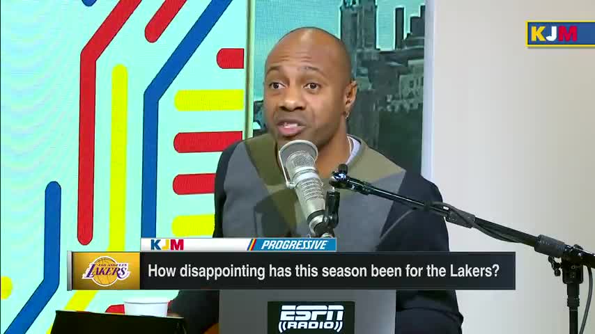 Why has the Lakers' season been so disappointing- - Keyshawn, JWill & Max