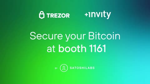 Trezor & Invity at Bitcoin 2022. Day One.