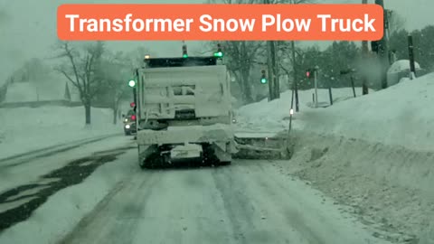 Transformers Snow Plow