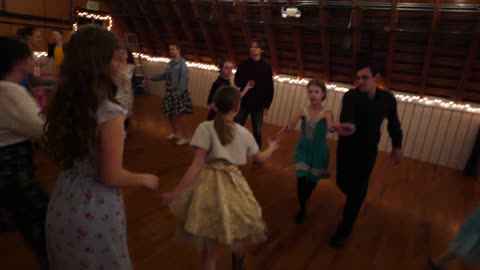 Irish pattern dance by the kids of Wylin's Swing Euphorium