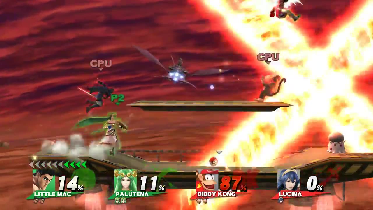 Super Smash Bros 4 Wii U Battle660