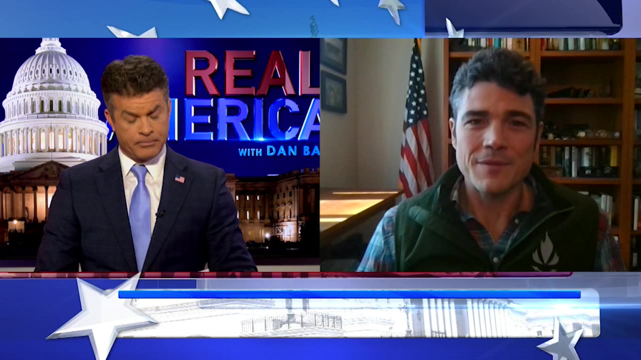 REAL AMERICA -- Dan Ball W/ Joe Kent, Green Beret Vet Talks Nat'l Security Risk Of Border, 3/15/24