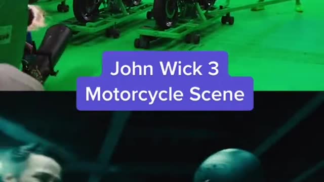 Johny wick film making scene