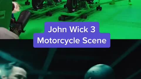 Johny wick film making scene