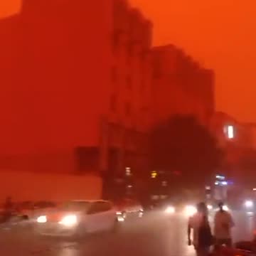 Dust Storm over Morocco