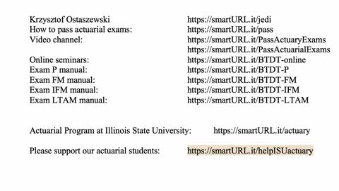 Exam LTAM exercise for June 10, 2021