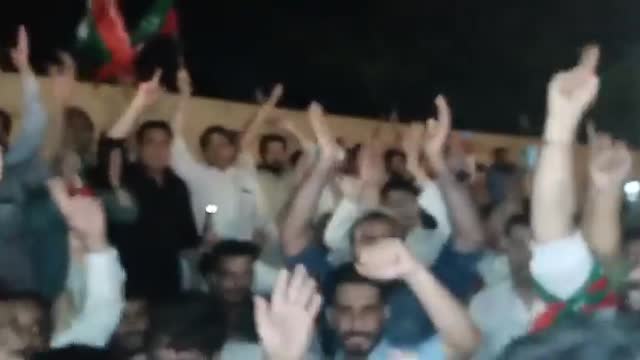 PTI protest outside Corp Commander's residence in Peshawar