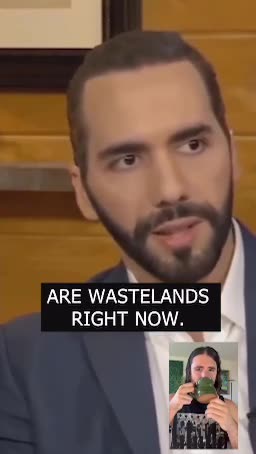 El Salvador President, Nayib Bukele, says America must be getting destroyed from within on purpose.