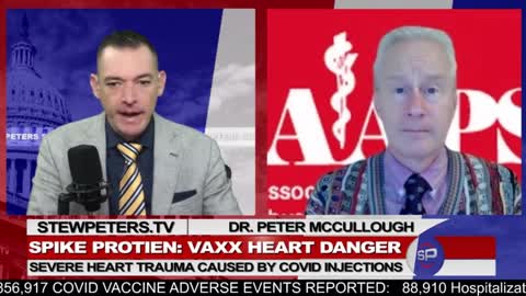 URGENT: DR. PETER MCCULLOUGH CALLS FOR IMMEDIATE VAXX HALT