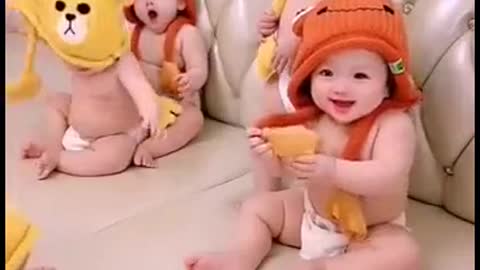 Cute Baby's Playing Each others....😍😍😍😍😍