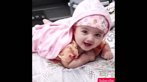 Baby smile