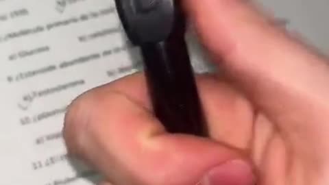 Exam-passing pen funny video