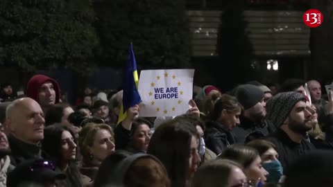 New protest in Tbilisi despite Georgian government pulling controversial bill