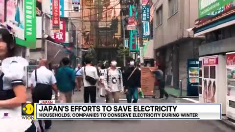 Japan's household, companies to save electricity during winter