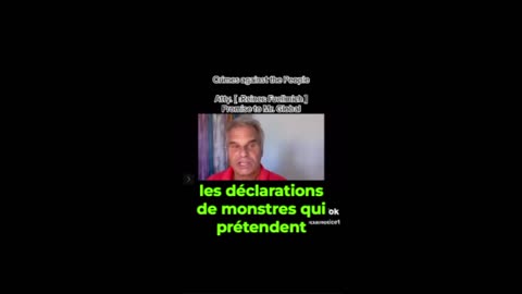 Reiner Fuellmich - Crimes contre les peuples : une promesse à Mr Global ... 24 juin 2023