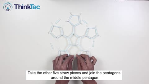 DIY Buckminsterfullerene Model | experiment Making used goods useful