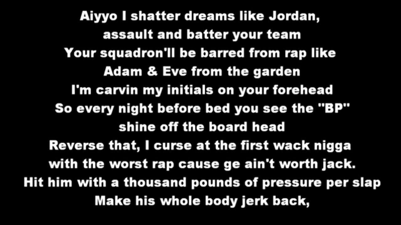 2Pac Big L Eazy E Big Pun - Lets Fight Lyrics Paroles - Video Da