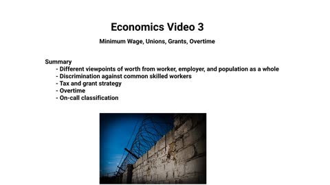 Economics Video 3