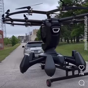 Man flying drone