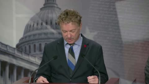 Senador Rand Paul -demanding a vote to end Biden’s military C19 vax