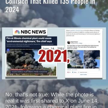 Fact Check: Photo Does NOT Show Aftermath Of 'Horrific' Traffic Collision That Killed 135 People