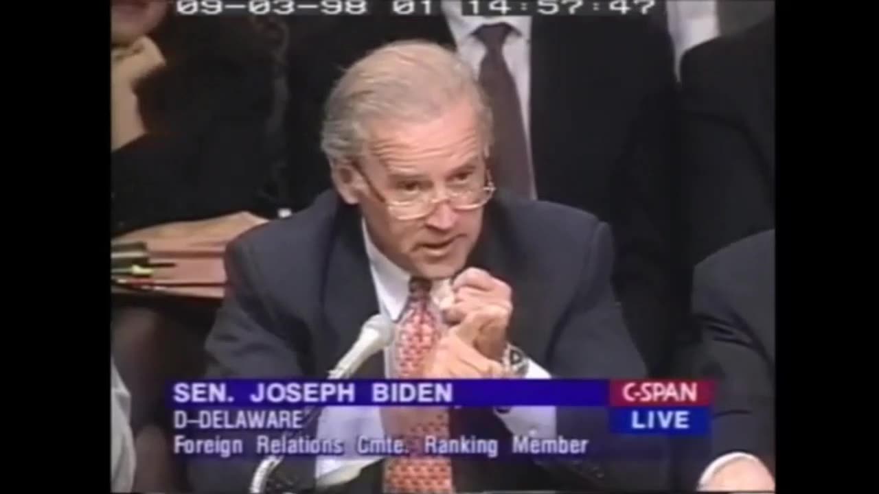 Scott Ritter Testifies At U.S Senate Armed Services Committee 1998