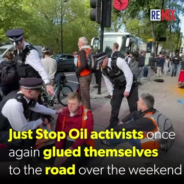 Climate protesters run wild in Britain, and people have had enough.