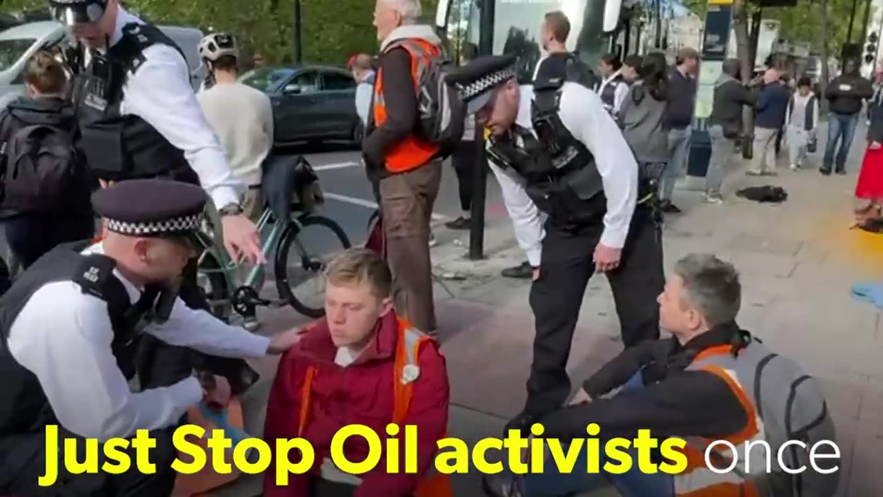 Climate protesters run wild in Britain, and people have had enough.