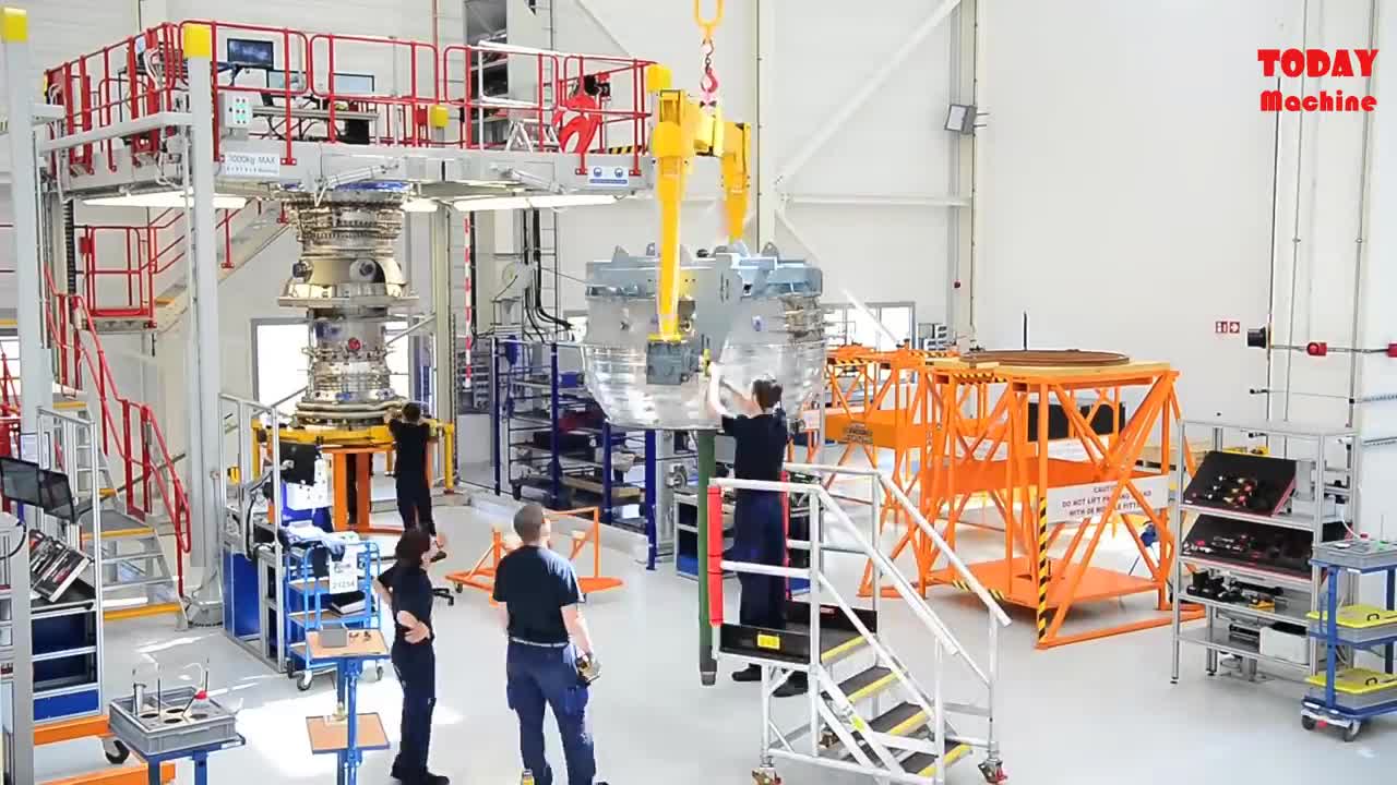 Incredible Airbus building & assembling process. Amazing airplane propeller manufacturing.