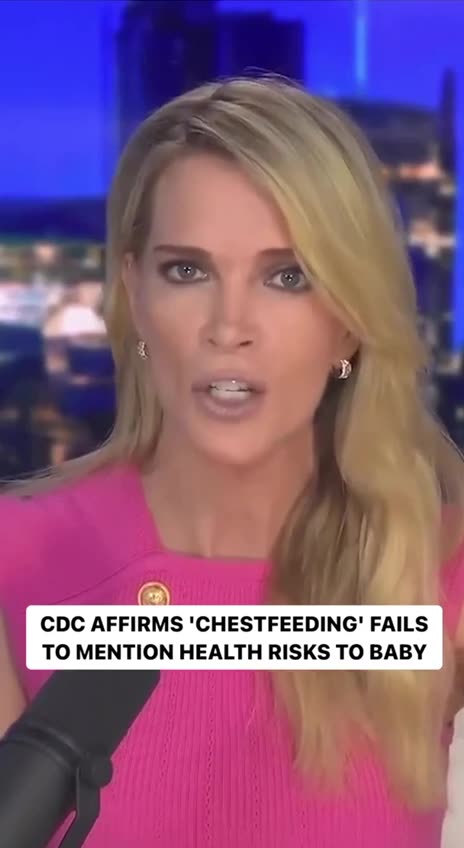 The CDC affirms men “chest-feeding” but fails to mention health risks to baby…