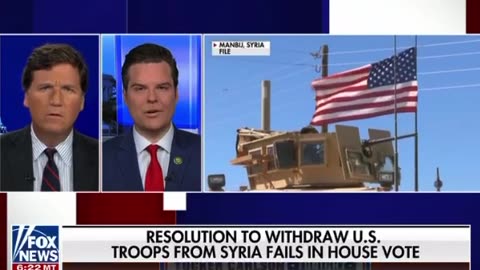 Matt Gaetz: Syria