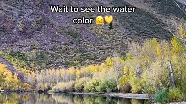 Wait to see the water color