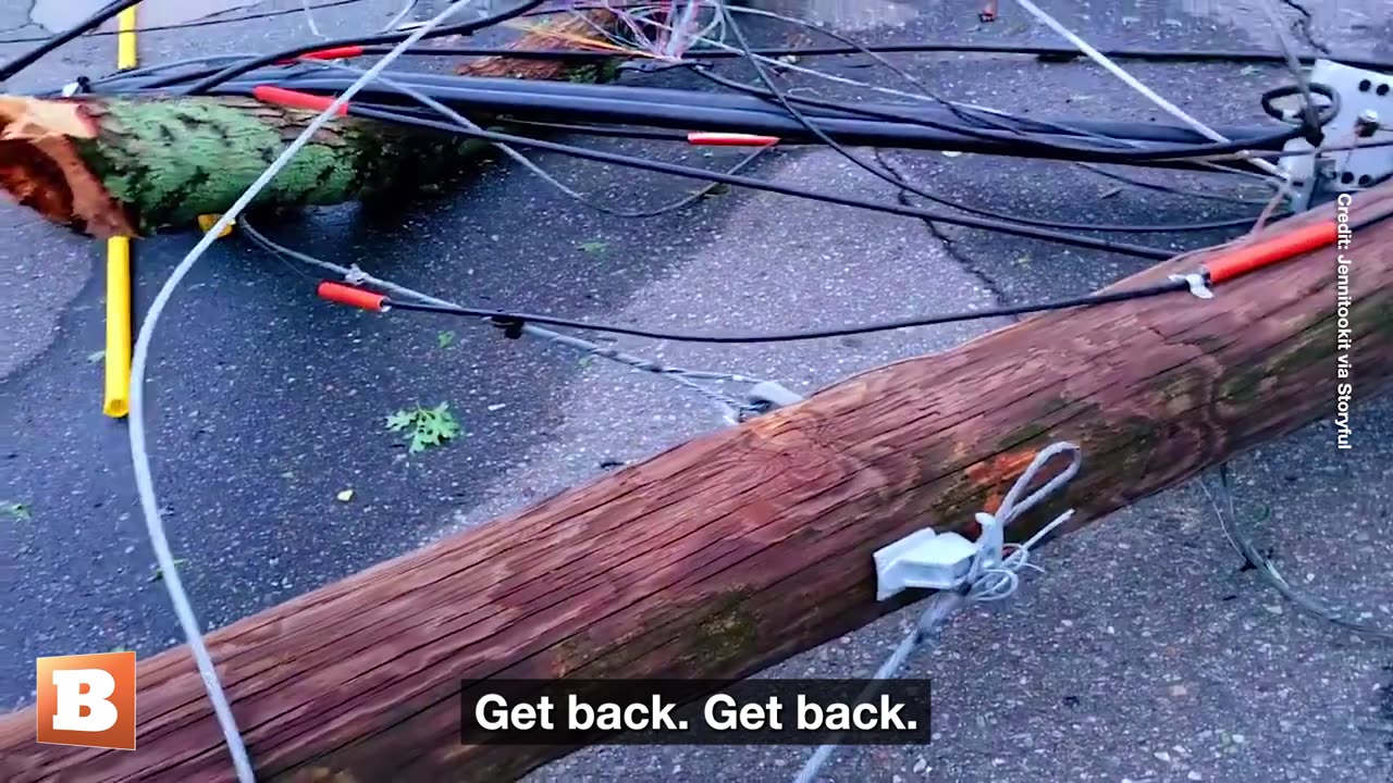 Supercell Storm Wreaks Havoc in Cherryville, North Carolina