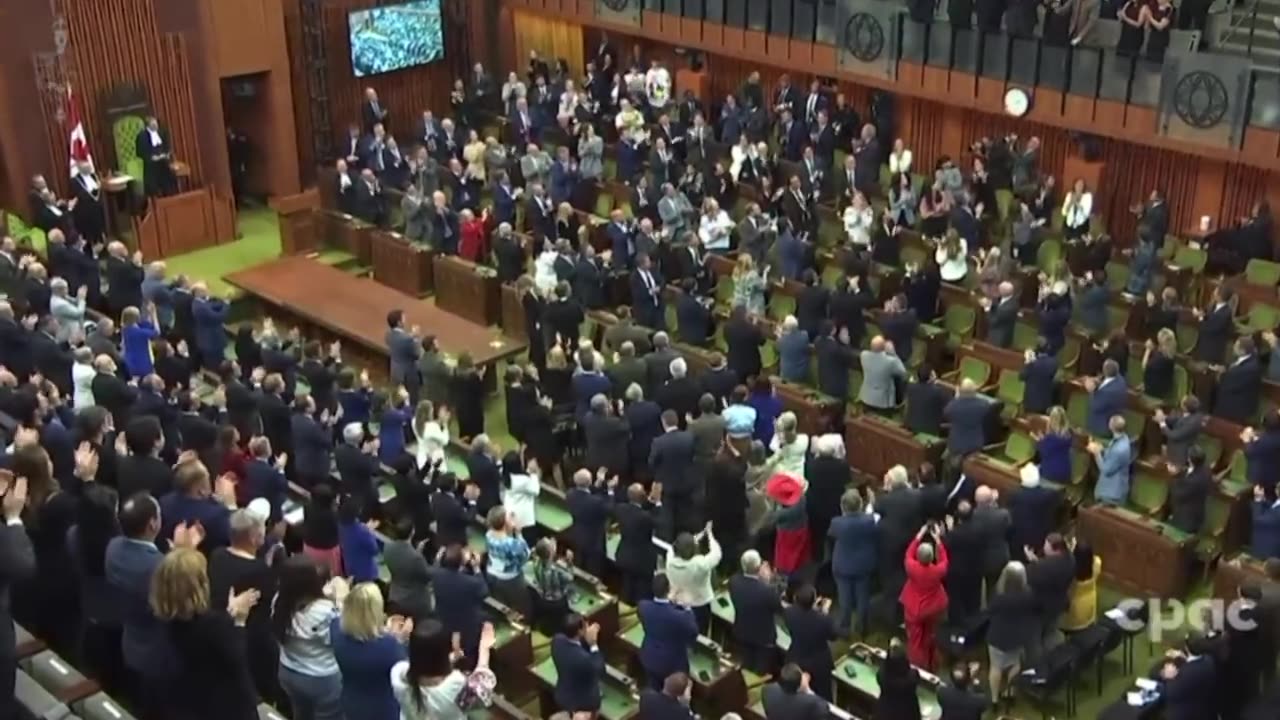 Canadian Parliament gave not one, but TWO standing ovations to a Nazi soldier.