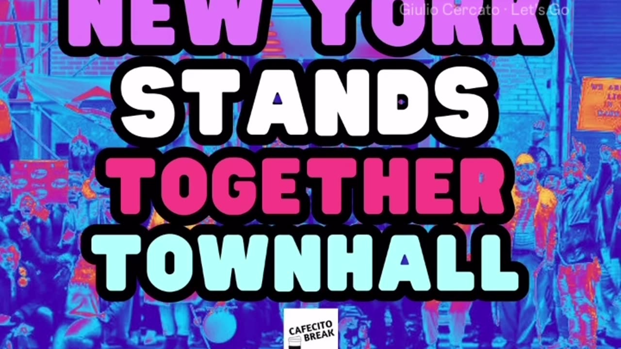 New York Stands Together Townhall March 25th 9pm est via @cafecitobreak Twitter #spaces