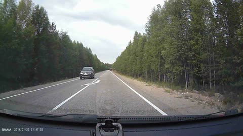 Terrible Driver Rolls Truck