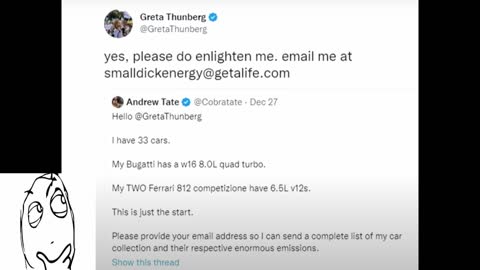 Andrew Tate then Andrew Tate now.