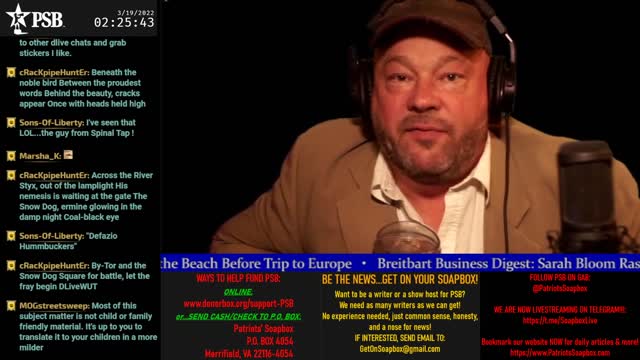 2022-03-19 02:00 EDT - Overnight With Babyrock