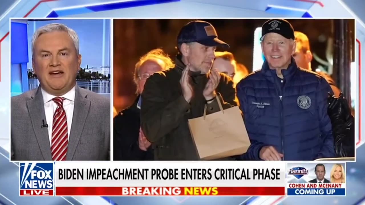 Rep James Comer: Hunter Biden Doesn't Get To Do What He Wants!!